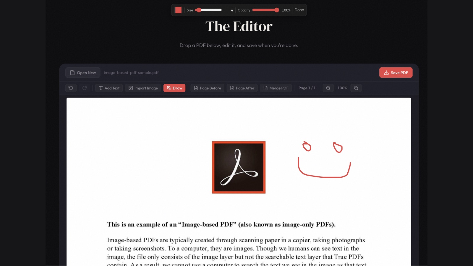 EditPDFFree.com — Free PDF Editor
