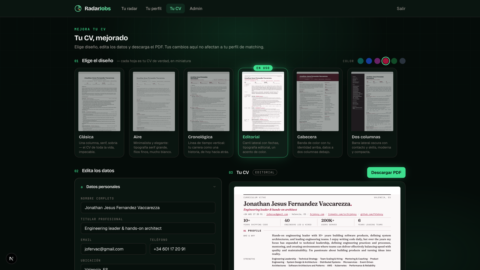 RadarJobs.ai — AI Job Discovery